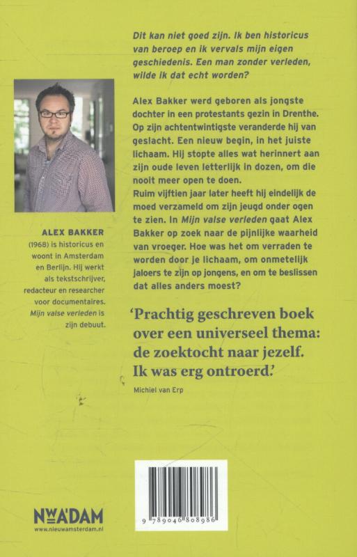 Achterkant van Mijn valse verleden