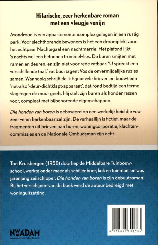 Achterkant van Die honden van boven