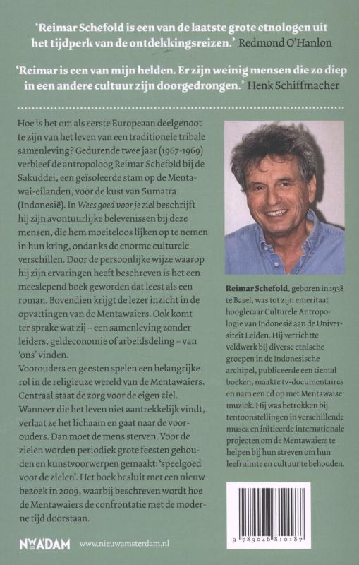 Achterkant van Wees goed voor je ziel