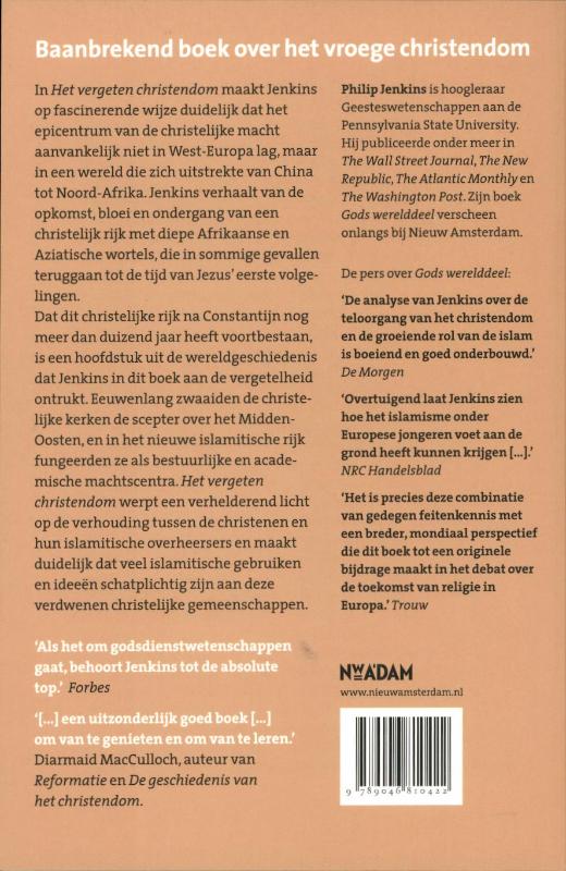Achterkant van Het vergeten christendom