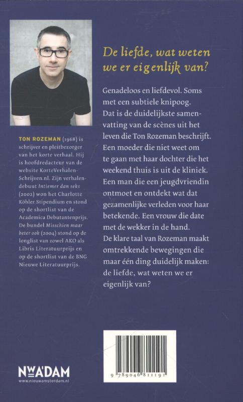 Achterkant van Wat ik van liefde weet