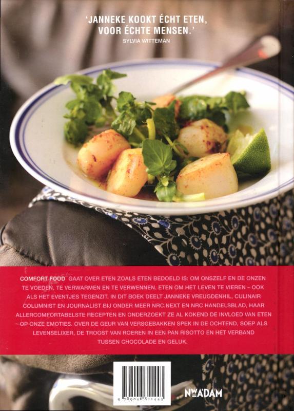 Achterkant van Comfort Food
