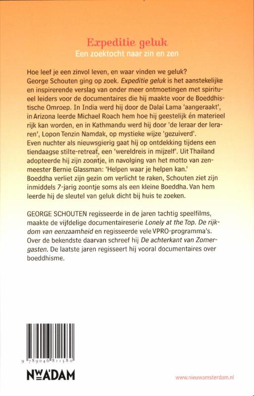 Achterkant van Expeditie geluk
