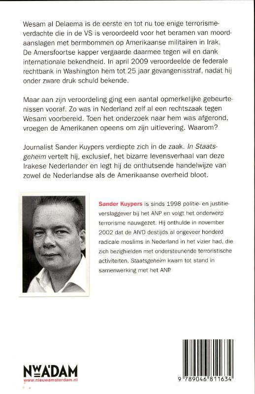 Achterkant van Staatsgeheim