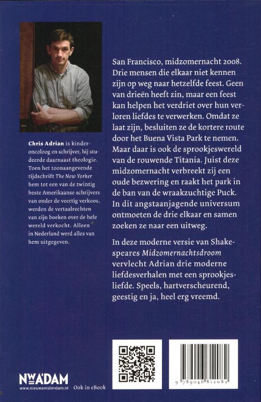 Achterkant van Midzomernacht