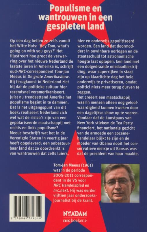 Achterkant van Grote Amerikashow