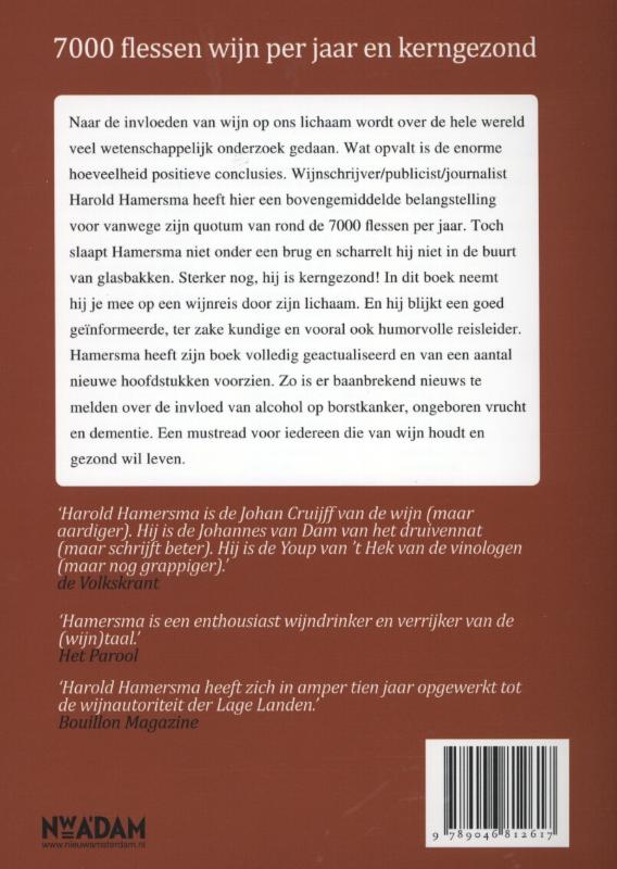 Achterkant van Wijnreis door mijn lichaam
