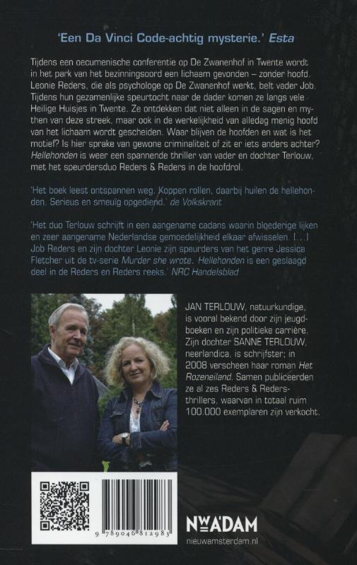 Achterkant van Hellehonden