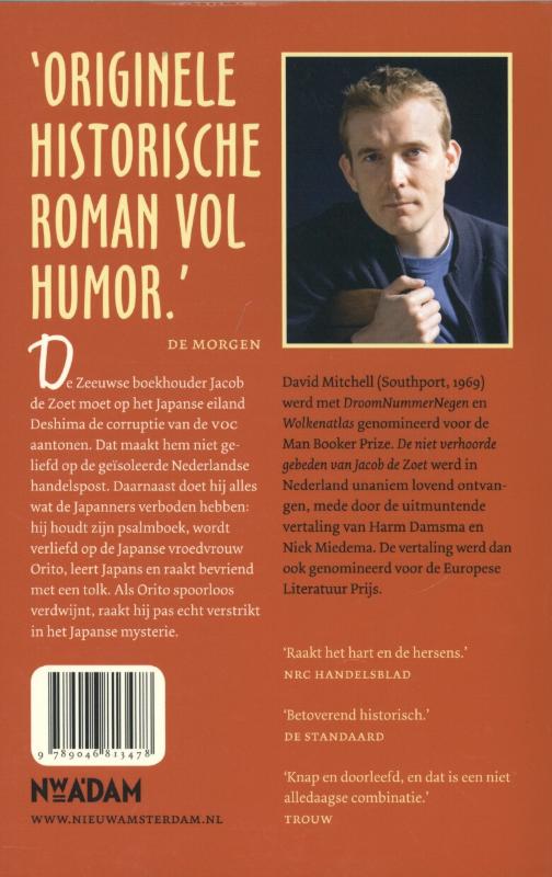 Achterkant van De niet verhoorde gebeden van Jacob de Zoet