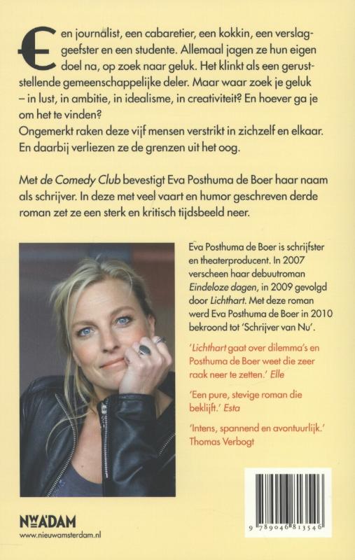 Achterkant van De comedy club