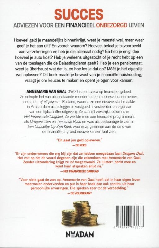 Achterkant van Succes