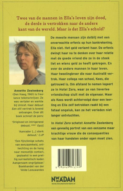 Achterkant van Hotel Zero