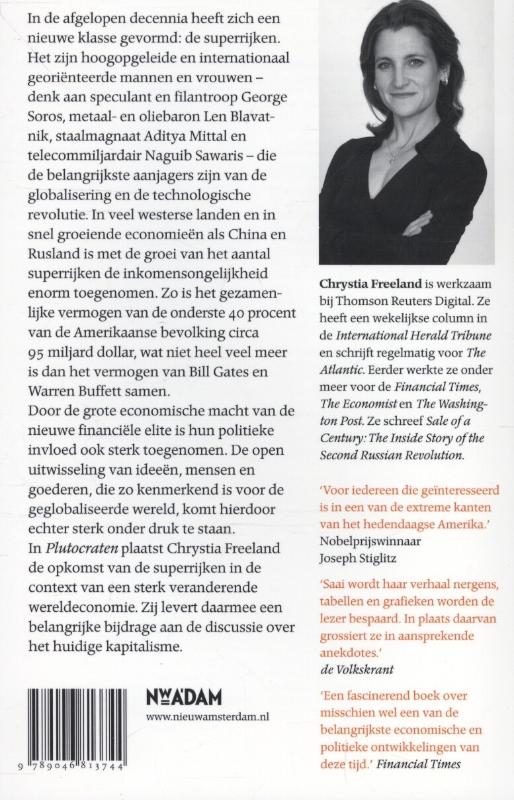 Achterkant van Plutocraten