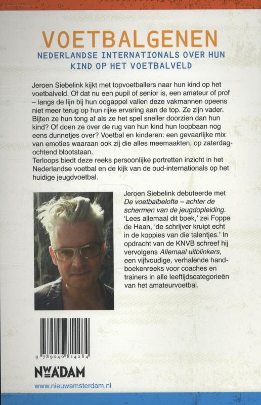 Achterkant van Voetbalgenen