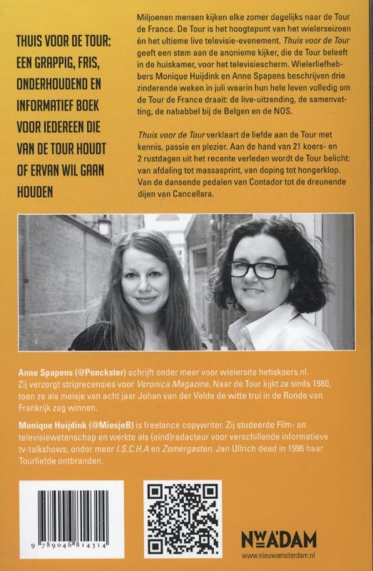 Achterkant van Thuis voor de Tour