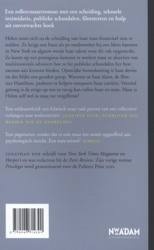 Achterkant van Een goed excuus