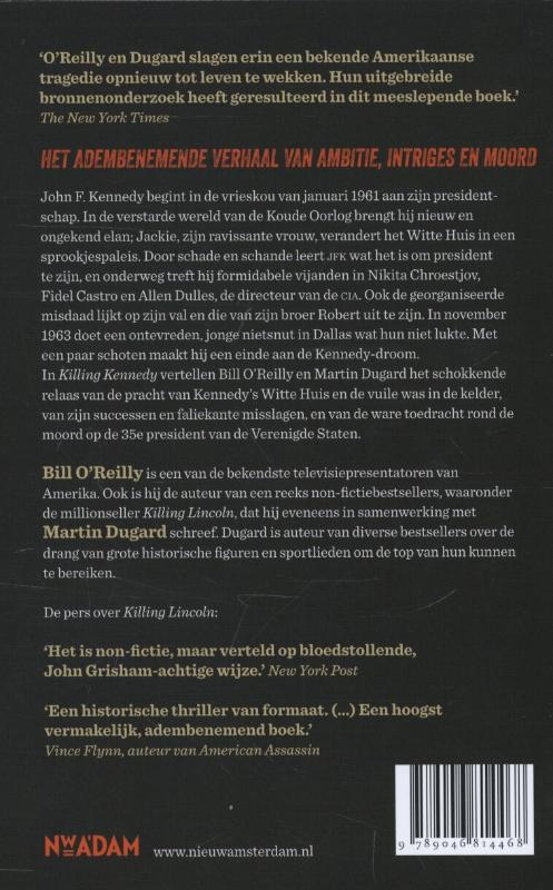 Achterkant van Killing Kennedy