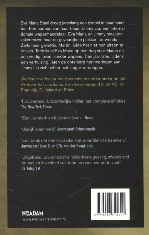 Achterkant van Schieten verleer ik nooit