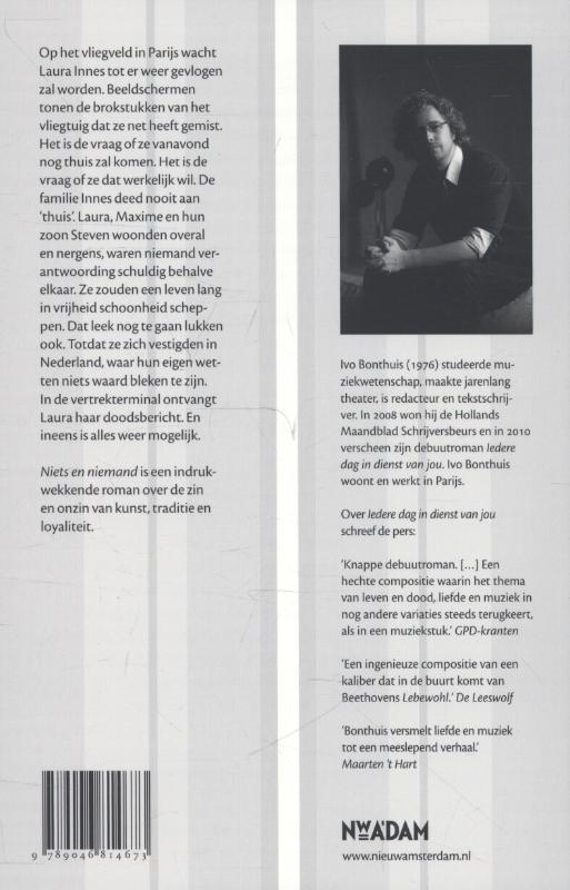 Achterkant van Niets en niemand
