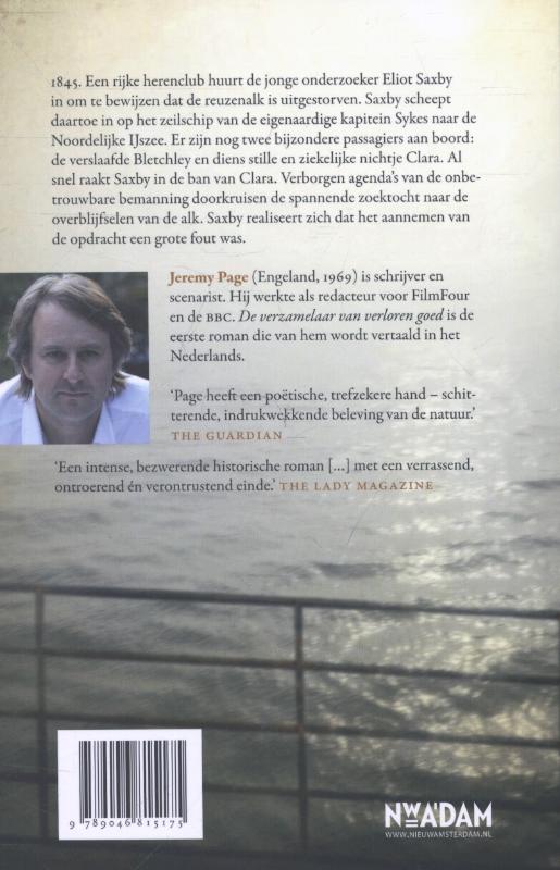 Achterkant van De verzamelaar van verloren goed
