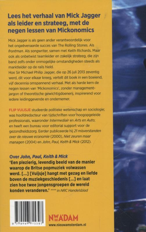Achterkant van Mickonomics