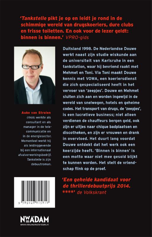 Achterkant van Tankstelle