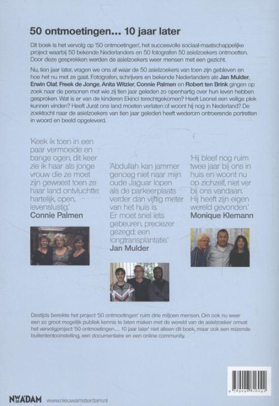 Achterkant van 50 ontmoetingen 10 jaar later