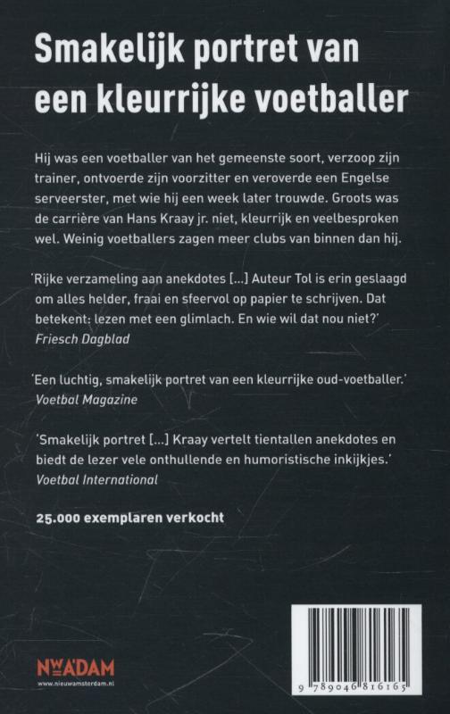 Achterkant van Hans Kraay jr.