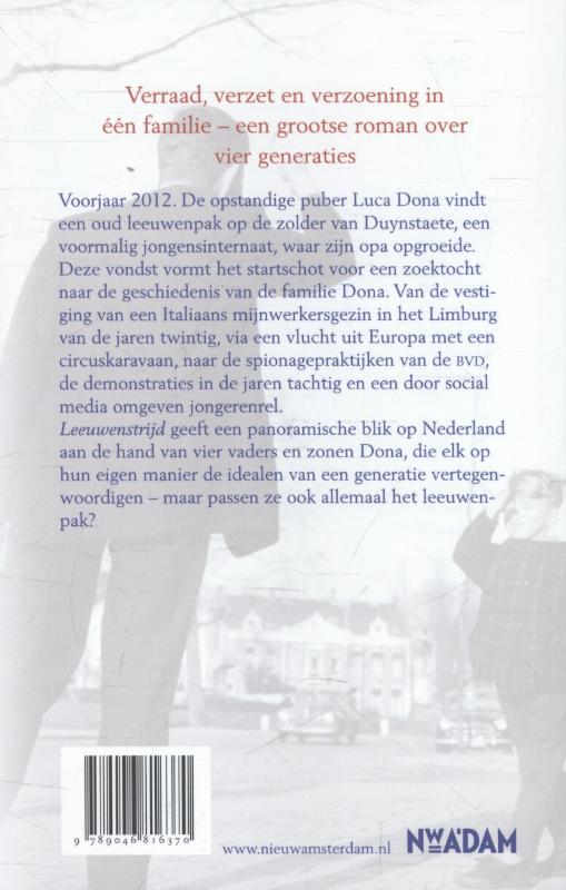 Achterkant van Leeuwenstrijd