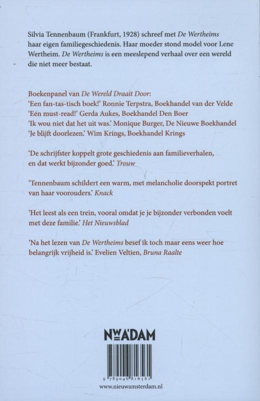 Achterkant van De Wertheims