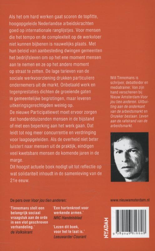 Achterkant van De kwetsbaren