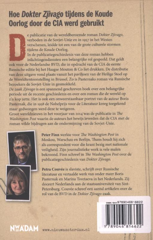 Achterkant van De zaak Zjivago