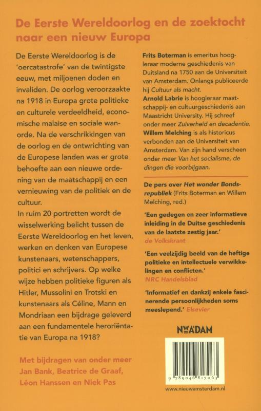 Achterkant van Na de catastrofe