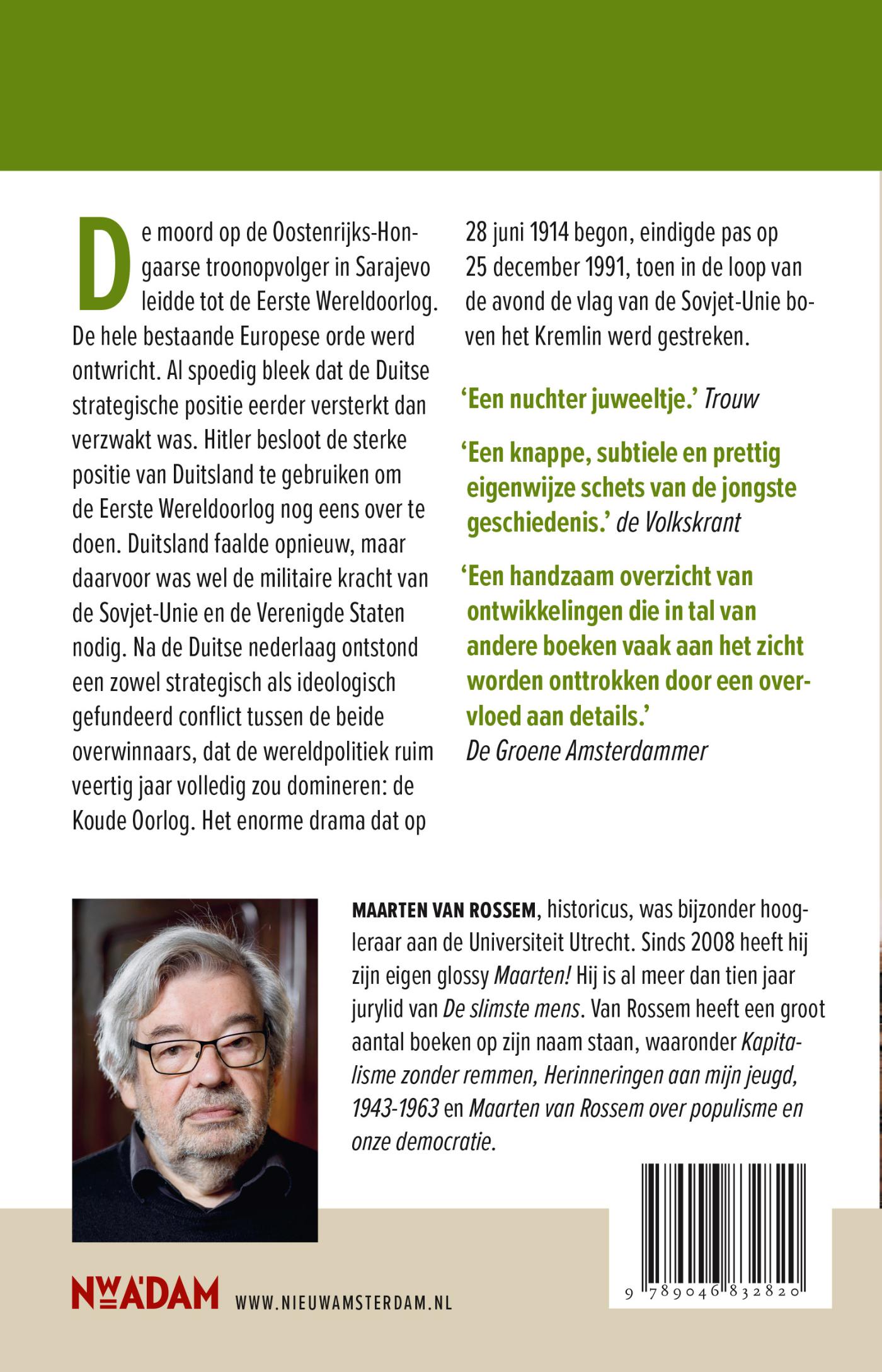 Achterkant van Drie oorlogen