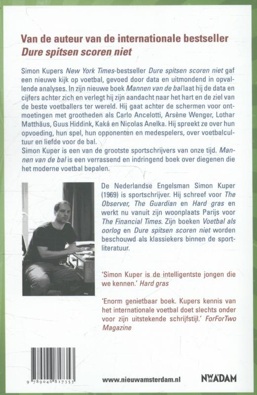 Achterkant van Mannen van de bal
