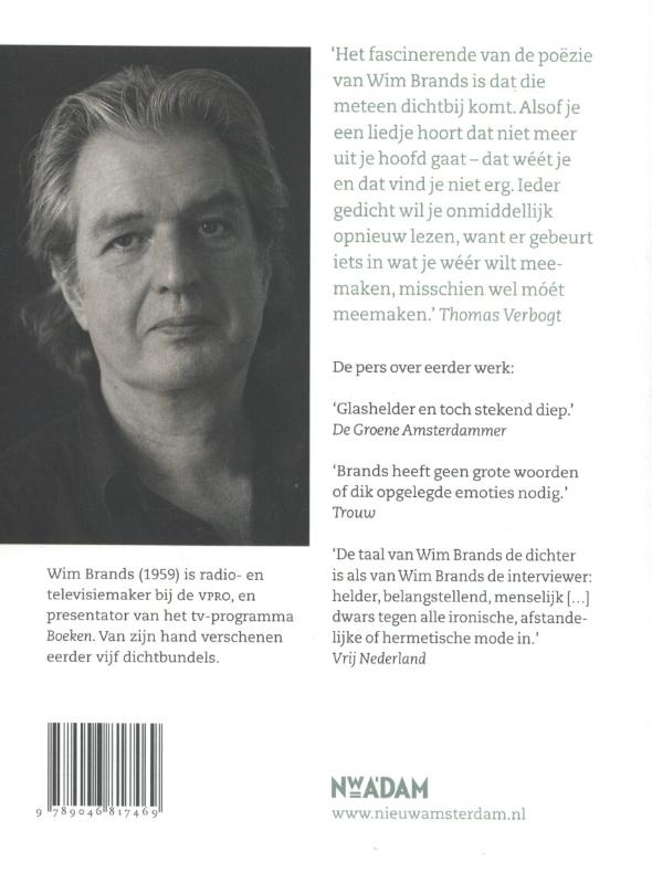 Achterkant van 's Middags zwem ik in de Noordzee