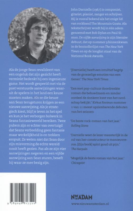 Achterkant van De vijfde aanwijzing