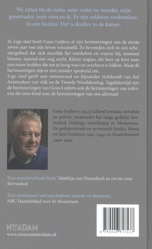 Achterkant van Lege stad