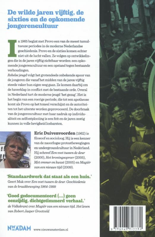 Achterkant van Rebelse jeugd