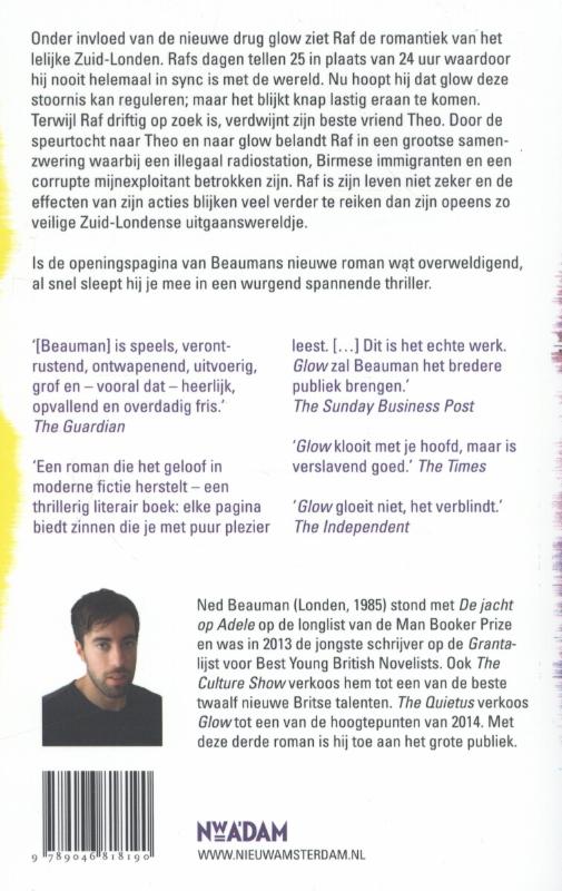 Achterkant van Glow