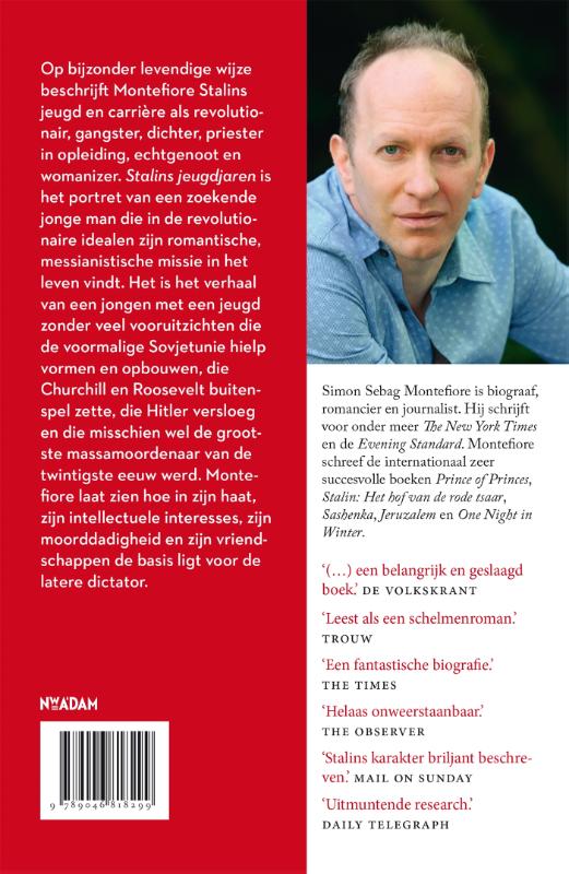 Achterkant van Stalins jeugdjaren