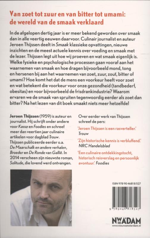 Achterkant van Smaak