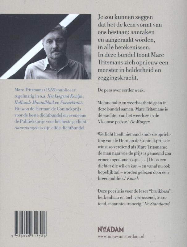 Achterkant van Aanrakingen