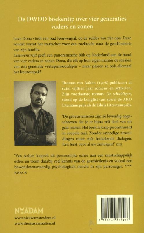 Achterkant van Leeuwenstrijd