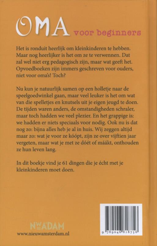 Achterkant van Oma voor beginners