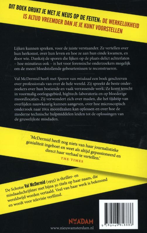 Achterkant van Sporen van misdaad
