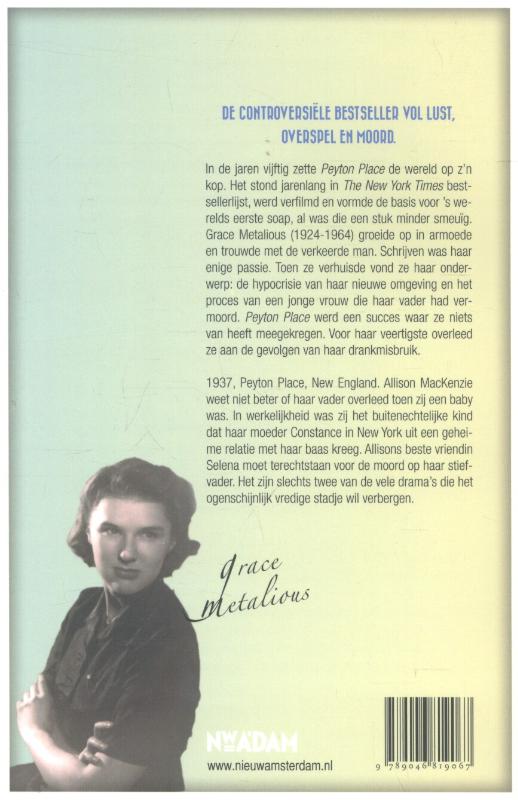 Achterkant van Peyton place