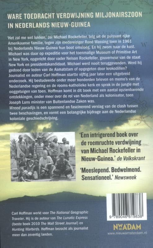 Achterkant van Wreed paradijs