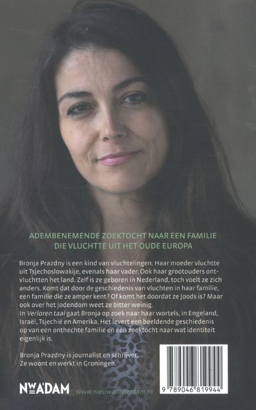 Achterkant van Verloren taal