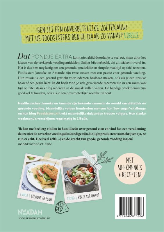 Achterkant van Foodsisters
